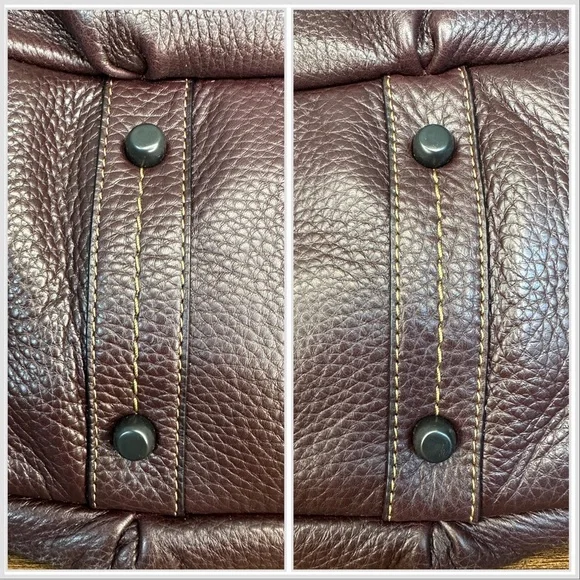 S⭕️LD‼️New Coach 1941 Bandit Hobo 39 in Oxblood/Black - Picture 6 of 12